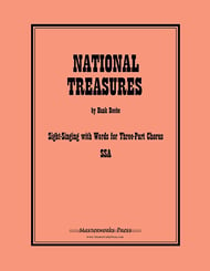 National Treasures Digital File Reproducible PDF cover